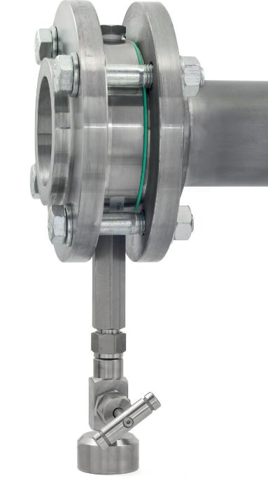 Using a so called drip sampler is the most common and economic way to obtain a representative sample according MARPOL 73/78 Annex VI. Image